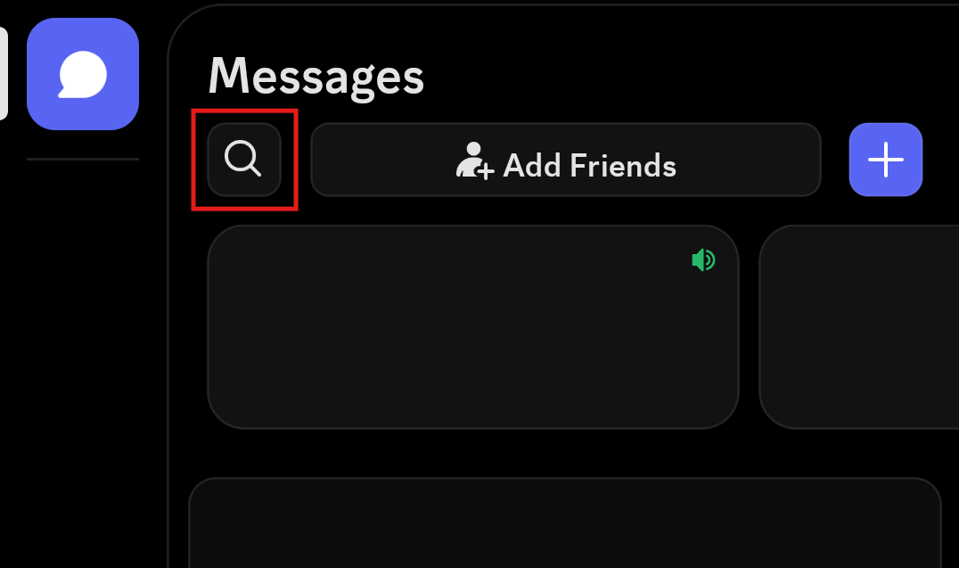 Discord 메시지 검색 버튼 안내